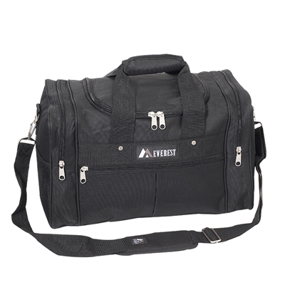 #1015-BLACK Wholesale 17.5-inch Gear Duffel Bag - Case of 20 Duffel Bags